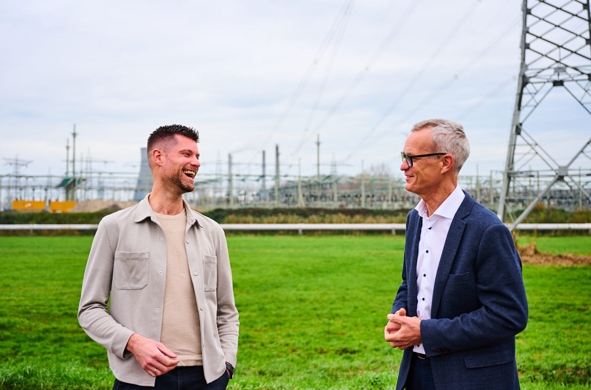 Hans Verhoeven en Jesse Brandt